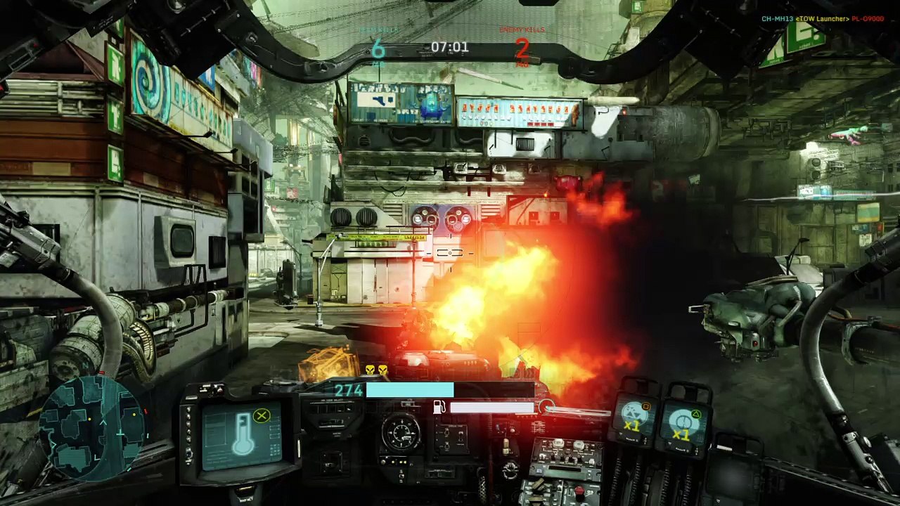 Gameplay de  Hawken