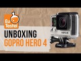 O que tem na caixa da câmera GoPro - Vídeo Unboxing EuTestei Brasil