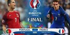 ملخص مباراة البرتغال وفرنسا 1-0 [كامل] تعليق عصام الشوالي - نهائي يورو 2016 بفرنسا [10-7-2016] HD