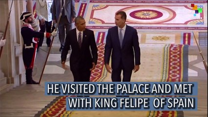 President Obama Visits Spain