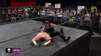 WWE 2K16 samoa joe v jeff hardy highlights