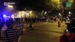 Les CRS visés par des feux d'artifices aux Champs-Élysées