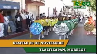 Desfile del 20 de Noviembre 2011 Tlaltizapan.