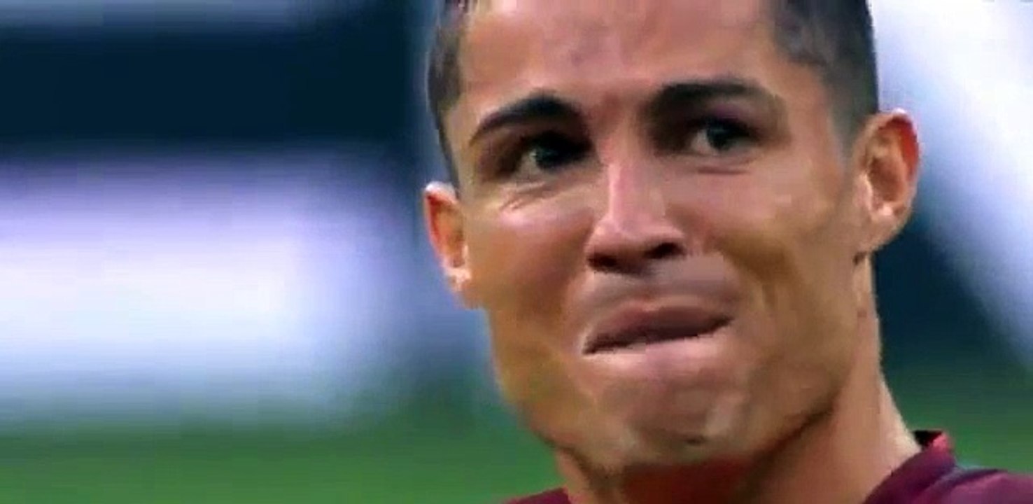 Cristiano Ronaldo crying (Injury) - Portugal 1-0 France EURO 2016
