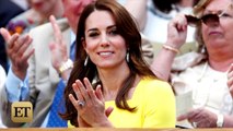 Kate Middleton Wows at Wimbledon in a Recycled Yellow Dress -- and Meets Serena Williams!