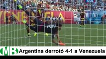 Argentina derrotó a Venezuela 4-1 Cuartos de Final Copa América Centenario