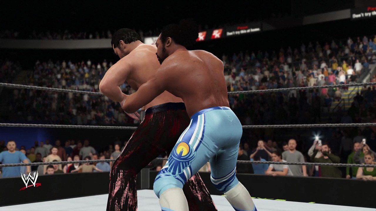 WWE 2K16 xavier woods v fandango