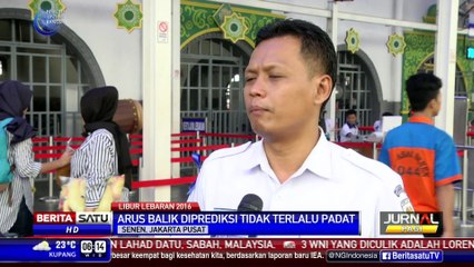 Tak Ada Kepadatan Penumpang Saat Arus Balik di Stasiun Senen
