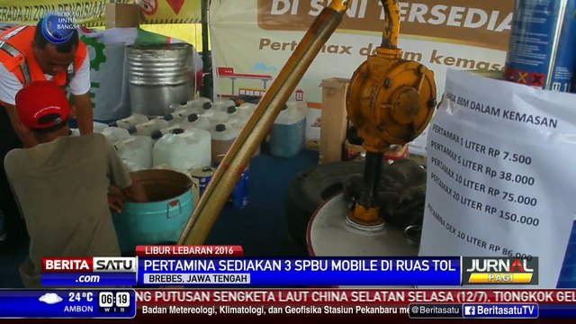 Pertamina Buka Kios BBM di Ruas Tol Brebes