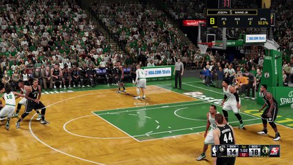 NBA 2K16 chasedown block