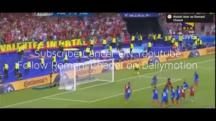 Protugal Won Final Match for France (1-0)Euro Cup 2016 Without Rolando Injured