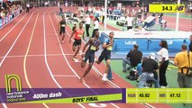 Boys 400m Final Section 2 - New Balance Indoor Nationals 2012