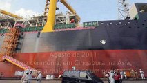 Grupo EBX: navio-plataforma FPSO OSX-1 rumo ao Brasil