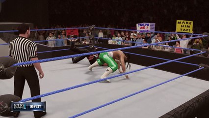 WWE 2K16 undertaker v sabu highlights