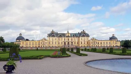 View of Drottningholm Palace, Stockholm, Sweden - Stock Footage | VideoHive 14417558