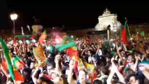 Euro 2016 : A Lisbonne, les Portugais en liesse après la victoire de la Seleçao
