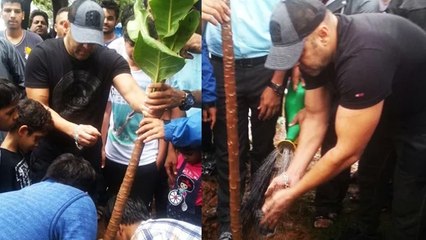 Salman Khan Supports BMC's Tree Plantation Project