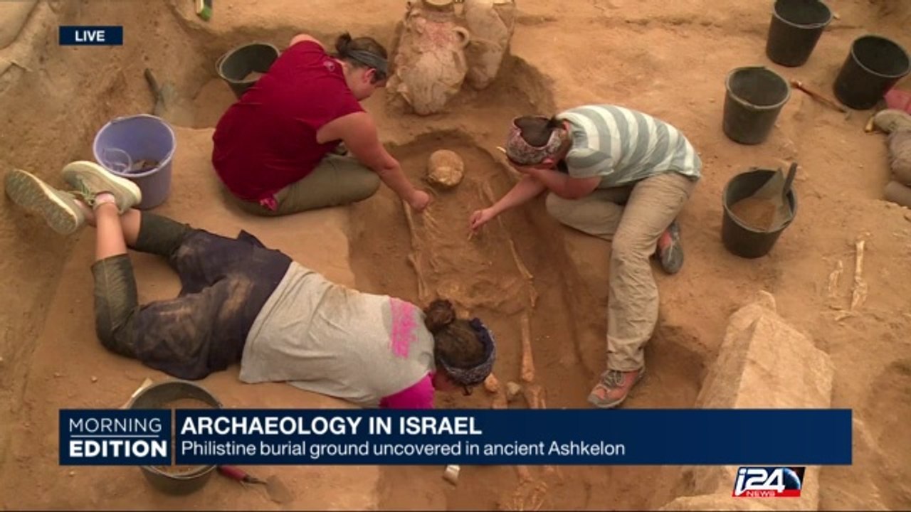 07/11: Archaeology in Israel: Philistine burial ground uncovered in ancient Ashkelon