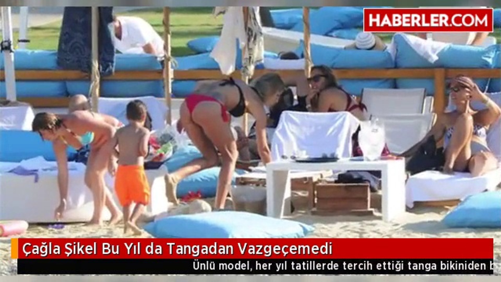 Cagla Sikel'in bu yılki tanga tercihi