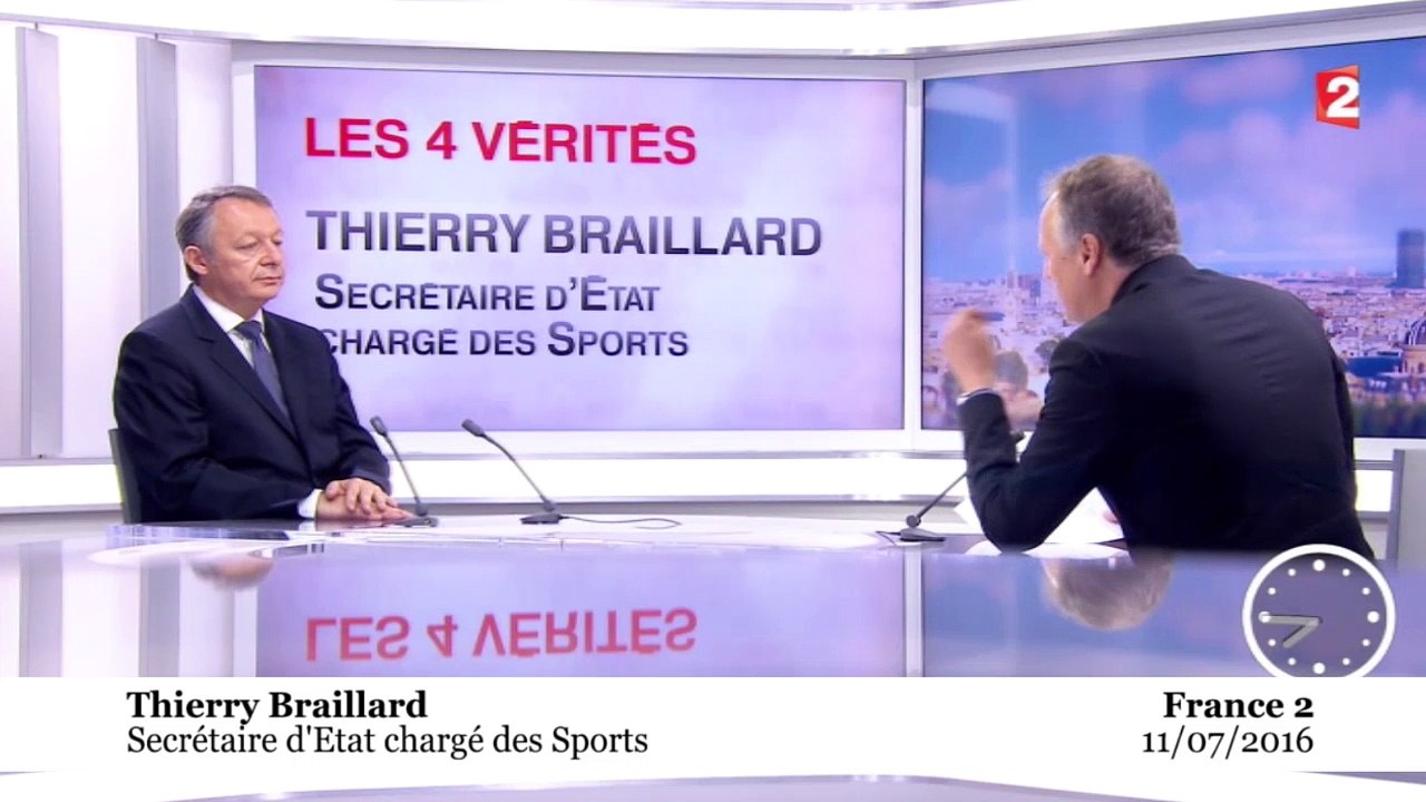Thierry Braillard : «Cet Euro restera, pour beaucoup, un grand succès»
