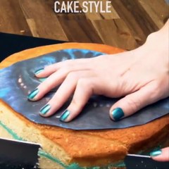 Smiling cat cake - My Village