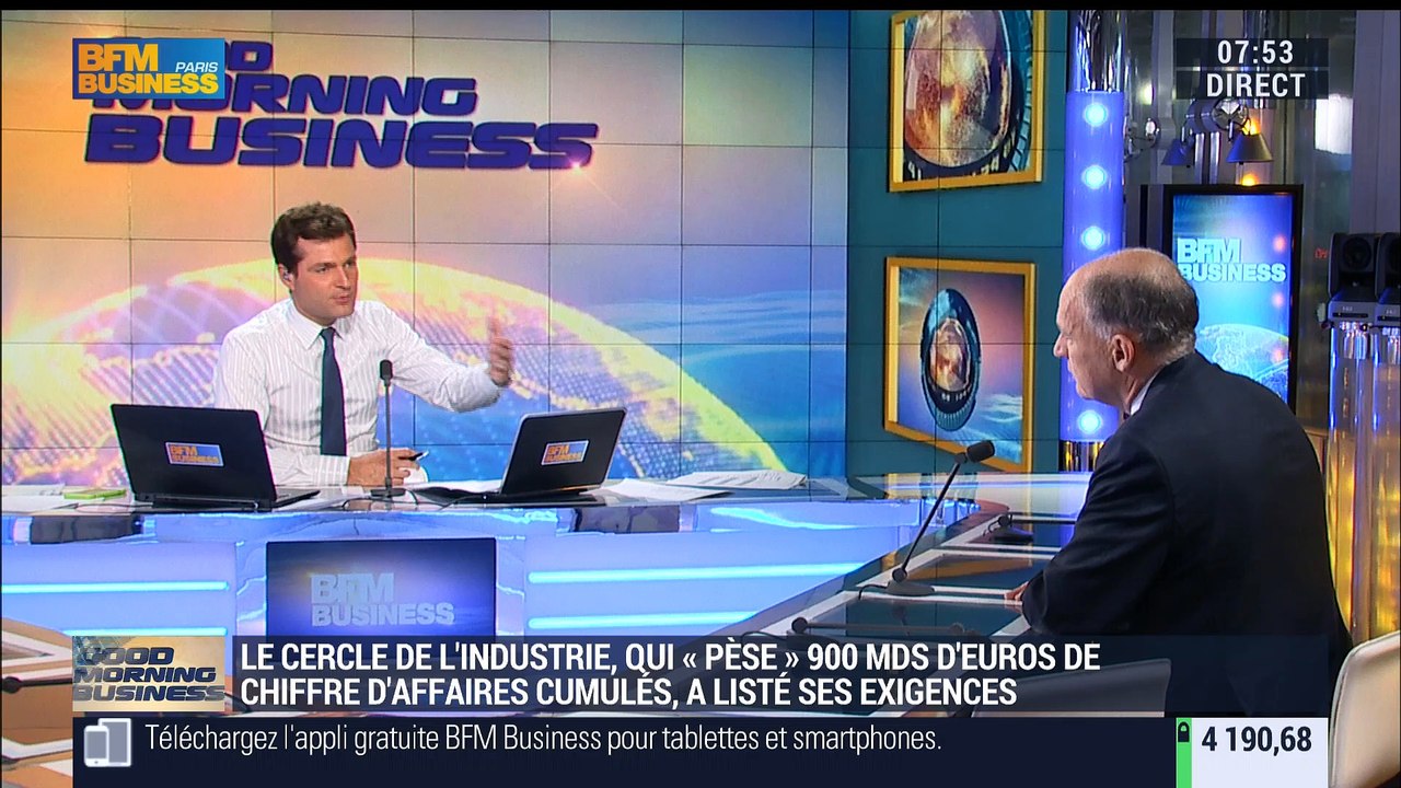 Présidentielles 2017: Le Cercle de l'Industrie formule ses exigences - 11/07