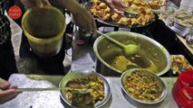 Amazing Spicy Samosa Chat Kathmandu Street Food - Food Nepal