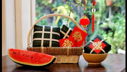 Cách gói bánh trưng Tết Việt Nam