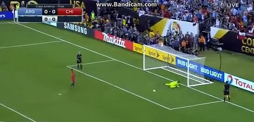 Argentina vs Chile 2-4 Penalties Shootouts Final Copa America Centenario