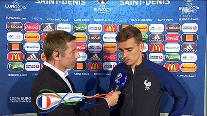 Antoine Griezmann après la finale de l'Euro : "Je vais revenir plus fort" - Regardez