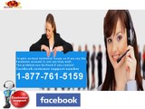 Go for the Solution Now through Facebook customer support number 1-877-761-5159