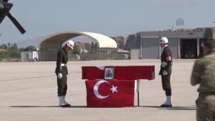 Şehit Geçici Köy Korucusu Kırgız Türk'ü Gürocak İçin Tören Düzenlendi