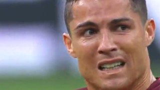 Cristiano Ronaldo injured in Euro Cup 2016 final vs France