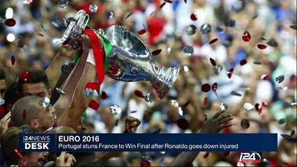 Euro 2016: Portugal stuns France to Win Final after Ronaldo goes down injured