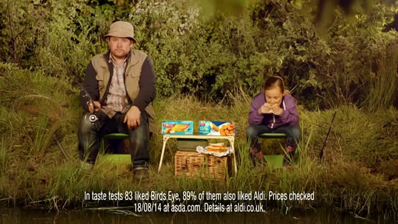 Aldi Fish Fingers TV ad