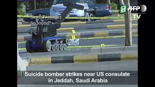 Suicide bomber strikes near US consulate in Jeddah, Saudi Arabia