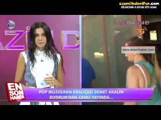 Demet Akalın'ın Canlı Yayında Küfürü Dayaması