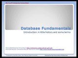 MEC Database Fundamentals (01 of 10): Introduction to relational databases