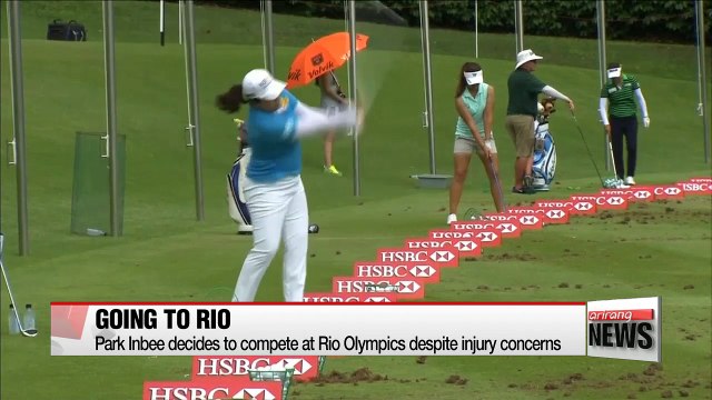 Park Inbee shrugs off injury to compete in Rio, while K.T. Kim opts out due to Zika fears
