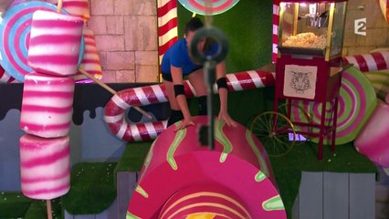 Clio Pajzer et l'épreuve des cylindres dans Fort Boyard !