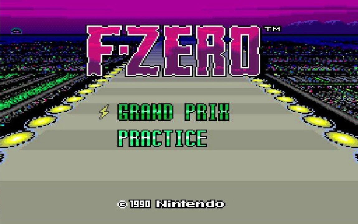 Trackmania* F-Zero (super nes)