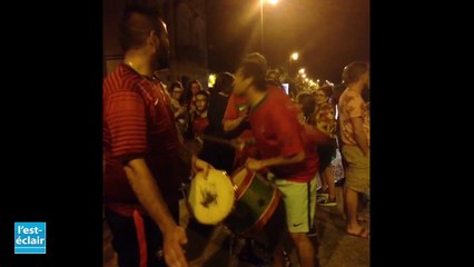 Finale Euro 2016 : les Portugais fous de joie à Nogent-sur-Seine et Troyes