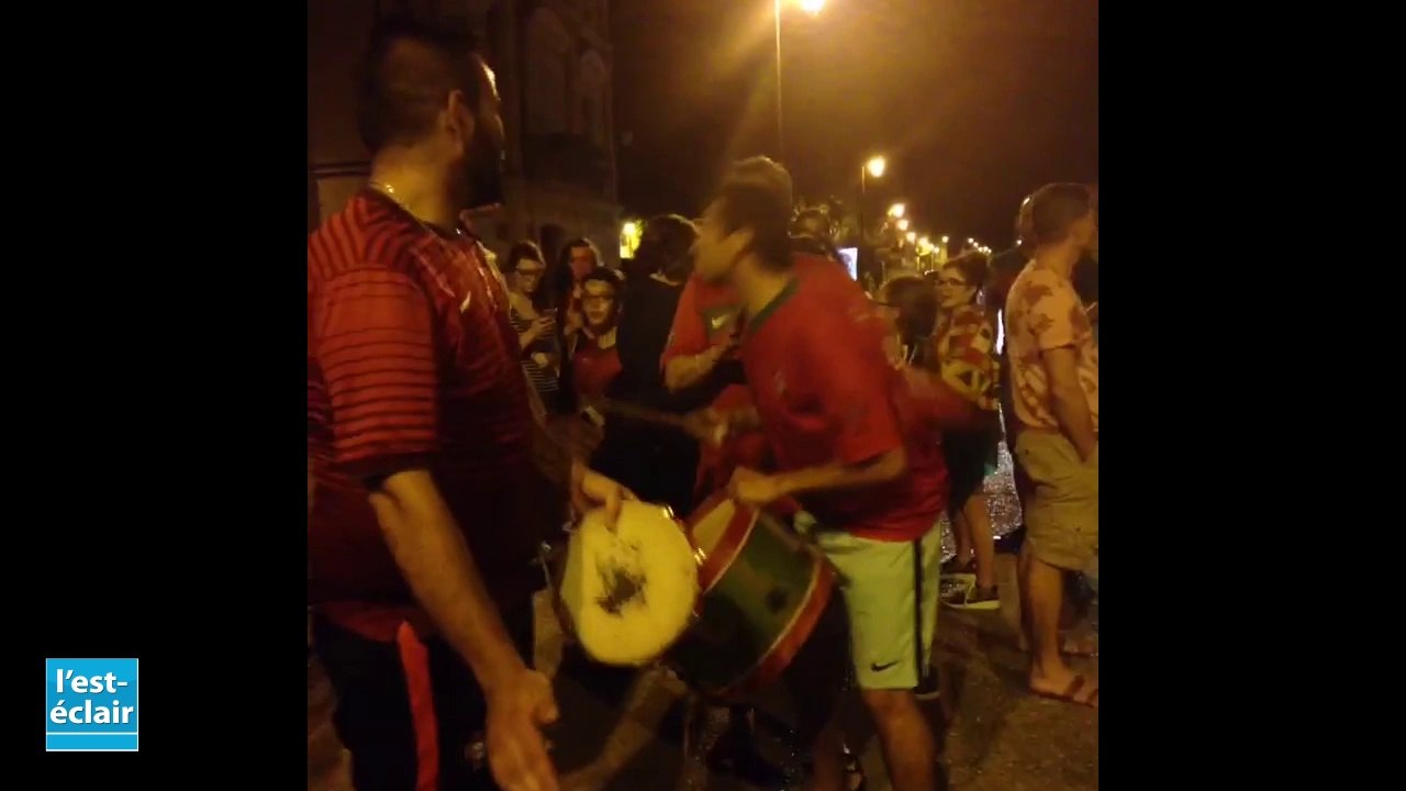 Finale Euro 2016 : les Portugais fous de joie à Nogent-sur-Seine et Troyes