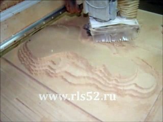 Фрезеровка на ЧПУ из МДФ (3Д-лицо)