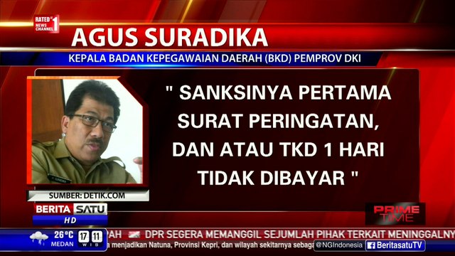 Sanski PNS Kedapatan Bolos Usai Libur Lebaran