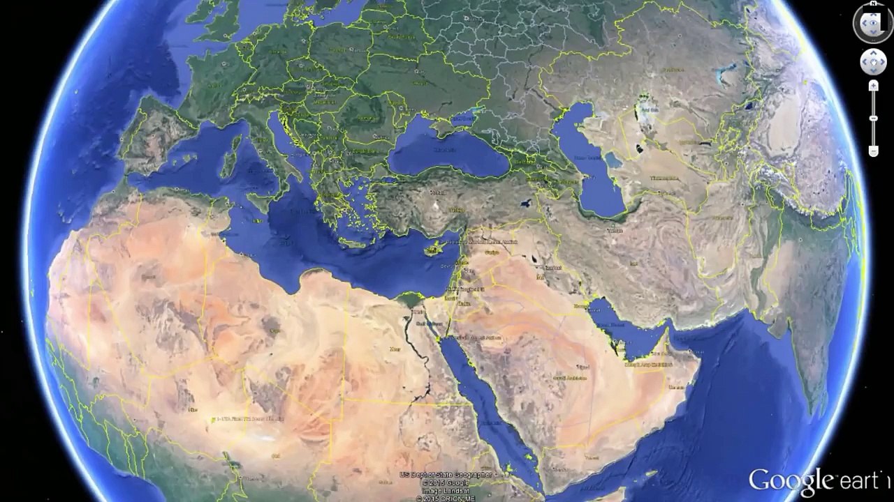 Google Earth Üzerinde Bulunan Gizemli İşaretler