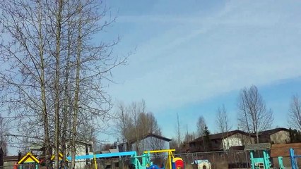 WARNING! MASSIVE SPRAYS (CHEMTRAIL) ANCHORAGE ALASKA 4/23/15
