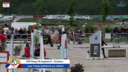 CSO Poney 2D benjamin & - Excellence