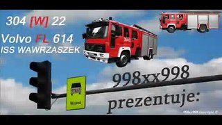 Straż pożarna: wyjazd alarmowy  304[W]22 /  Engine responding to call