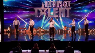 Why hello boys! Feeling a bit hot under the collar are we- - Britain's Got More Talent 2015